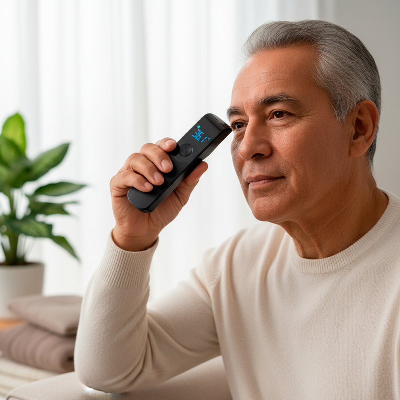 GlucoSense™ + Termómetro de Regalo Hoy – Cuida tu glucosa, saturación de oxígeno y temperatura en casa