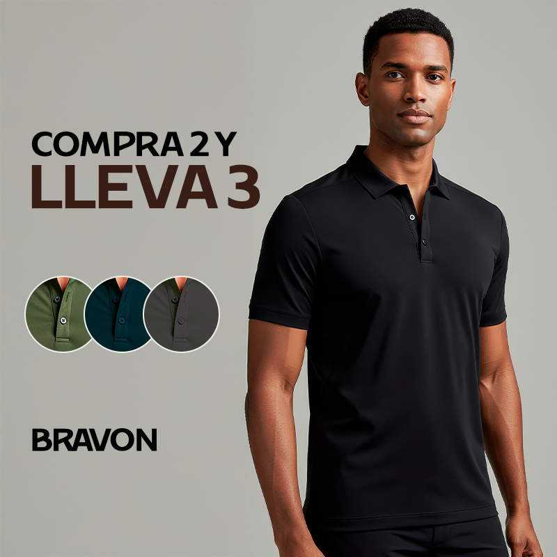 Pack de 3 Polo Tech – Sin olor, sin calor, siempre elegante - Compra 2 y lleva 3