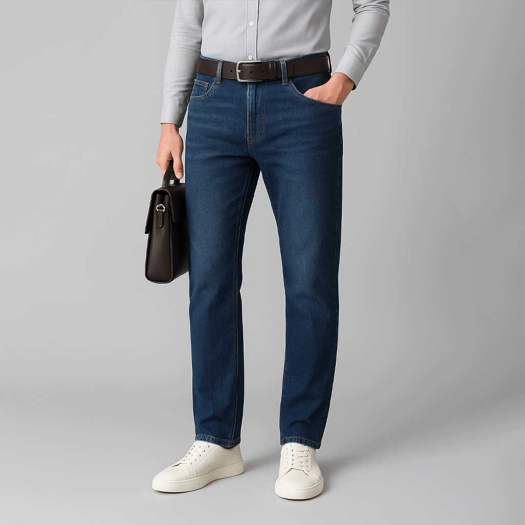 Pantalón Jeans Clásico – Estilo Atemporal y Comodidad Duradera